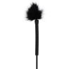Hidden Desire Cravache et Plumeau Tick Whip 56cm Noir
